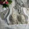 Tew Heavy Pure Italian Silk With Sequence Work Designer Blouse Wholesale Online
